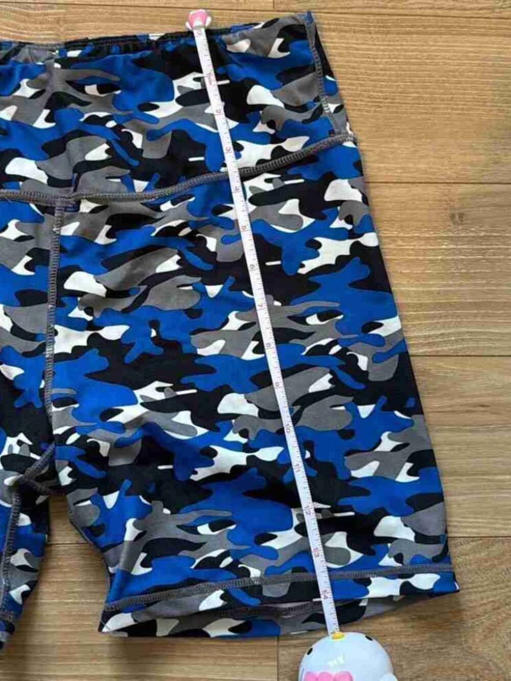 90 degrees byreflex blue camo athletic shorts size medium - Picture 3 of 4